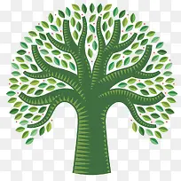 手绘树木-空若网 手绘树木-空若网