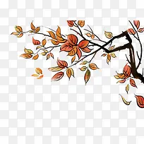 手绘树-空若网 手绘树-空若网