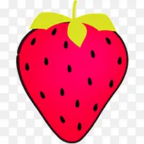 卡通可爱草莓-空若网 卡通可爱草莓-空若网