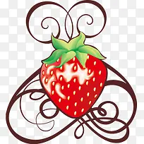 卡通手绘草莓-空若网 卡通手绘草莓-空若网