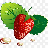 卡通手绘草莓-空若网 卡通手绘草莓-空若网