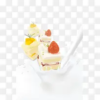 酸奶与蛋糕-空若网 酸奶与蛋糕-空若网