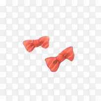红色线条可爱蝴蝶结-空若网 红色线条可爱蝴蝶结-空若网