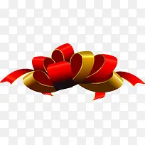 红色黄色质感创意蝴蝶结摄影-空若网 红色黄色质感创意蝴蝶结摄影-空若网