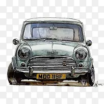 手绘卡通汽车-空若网 手绘卡通汽车-空若网