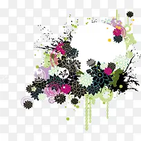 彩色花环花纹母亲节-空若网 彩色花环花纹母亲节-空若网