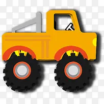 黄色货车-空若网 黄色货车-空若网