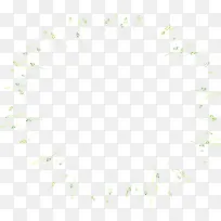 彩色绿色植物花环-空若网 彩色绿色植物花环-空若网