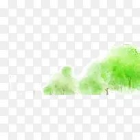 手绘树林-空若网 手绘树林-空若网