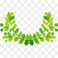 清新水彩花边矢量图-空若网 清新水彩花边矢量图-空若网