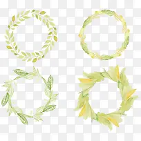 水彩花边-空若网 水彩花边-空若网