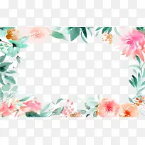 水彩花边-空若网 水彩花边-空若网