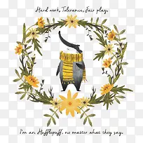 水彩花边-空若网 水彩花边-空若网