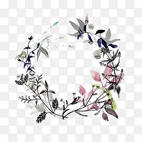 水彩花边-空若网 水彩花边-空若网