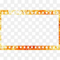 黄色胶片边框-空若网 黄色胶片边框-空若网