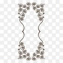 唯美花纹装饰边框-空若网 唯美花纹装饰边框-空若网