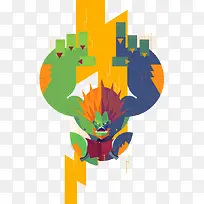 创意扁平化人物-空若网 创意扁平化人物-空若网