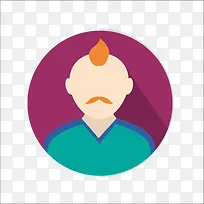 扁平化人物头像-空若网 扁平化人物头像-空若网