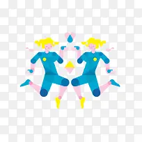 扁平化人物-空若网 扁平化人物-空若网