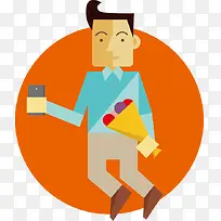 拿玫瑰花的男孩-空若网 拿玫瑰花的男孩-空若网