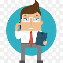 矢量扁平化人物-空若网 矢量扁平化人物-空若网