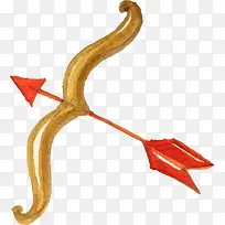 手绘丘比特之箭爱情-空若网 手绘丘比特之箭爱情-空若网