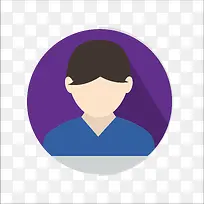 扁平化人物头像-空若网 扁平化人物头像-空若网