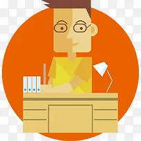 工作中的男孩-空若网 工作中的男孩-空若网