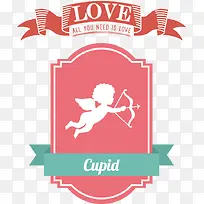 矢量爱情丘比特-空若网 矢量爱情丘比特-空若网
