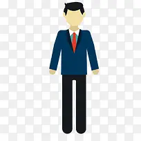 扁平化商务人士-空若网 扁平化商务人士-空若网
