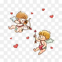 矢量爱情丘比特-空若网 矢量爱情丘比特-空若网