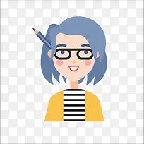 扁平化人物-空若网 扁平化人物-空若网