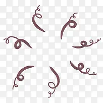 线条素材线条形状-空若网 线条素材线条形状-空若网