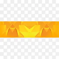 现代橙色潮流banner背景-空若网 现代橙色潮流banner背景-空若网