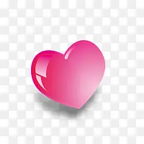 红色水晶爱心-空若网 红色水晶爱心-空若网