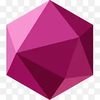 时尚多边形立体元素-空若网 时尚多边形立体元素-空若网