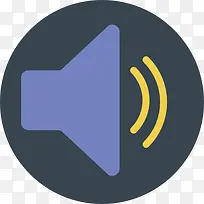 扬声器图标-空若网 扬声器图标-空若网