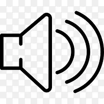 扬声器图标-空若网 扬声器图标-空若网