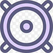扬声器图标-空若网 扬声器图标-空若网