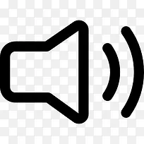 扬声器图标-空若网 扬声器图标-空若网
