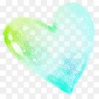 蓝色渐变爱心设计-空若网 蓝色渐变爱心设计-空若网