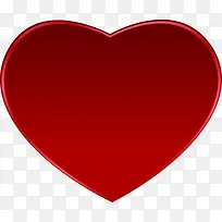 红色爱心渐变装饰-空若网 红色爱心渐变装饰-空若网