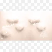 白色桃心棉质床品-空若网 白色桃心棉质床品-空若网