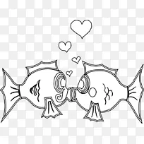 钓鱼剪贴画-黑色爱情艺术图片-空若网 钓鱼剪贴画-黑色爱情艺术图片-空若网