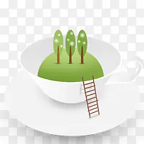 绿色杯子-空若网 绿色杯子-空若网