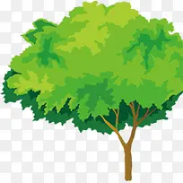 卡通的大树-空若网 卡通的大树-空若网