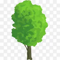 插画绿色树叶效果-空若网 插画绿色树叶效果-空若网