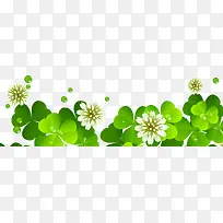绿色卡通时尚花朵树叶-空若网 绿色卡通时尚花朵树叶-空若网