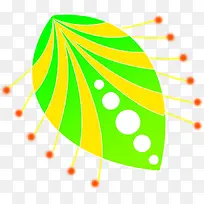绿色个性时尚设计树叶-空若网 绿色个性时尚设计树叶-空若网