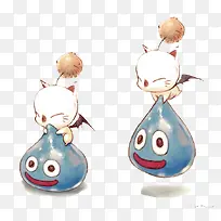 水滴飞猫儿童插画-空若网 水滴飞猫儿童插画-空若网